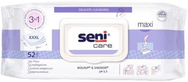 Seni Care Feuchtpflegetücher Maxi, 52 Stück